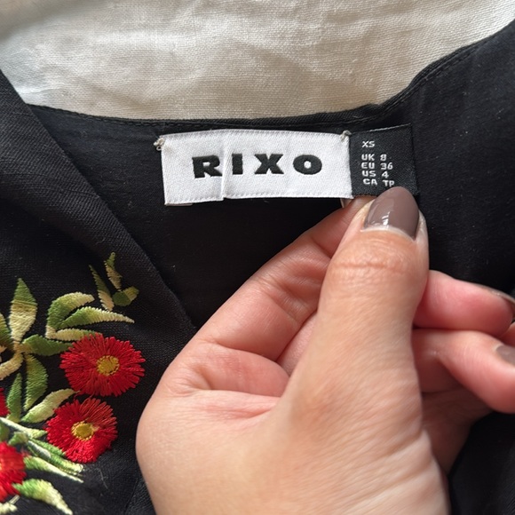 Rixo Benedict Embroidered Dress - Picture 6 of 9